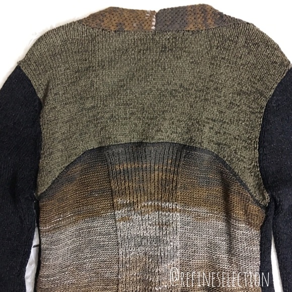 Curio New York Space Dyed Sweater Cardigan - Picture 6 of 8